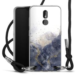 Carry Case Transparent Fabric black/silver