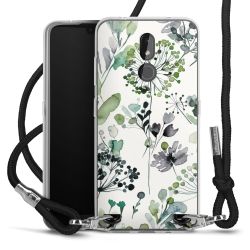 Carry Case Transparent Fabric black/silver