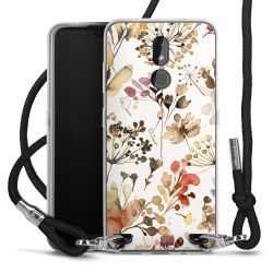 Carry Case Transparent Fabric black/silver