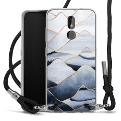 Carry Case Transparent Fabric black/silver