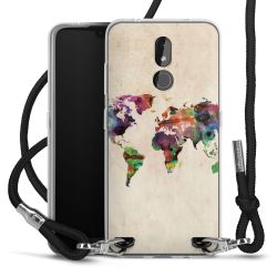 Carry Case Transparent Fabric black/silver