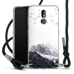 Carry Case Transparent Fabric black/silver