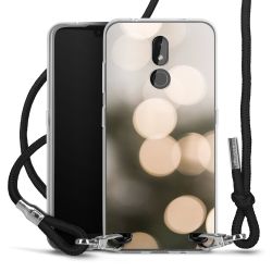 Carry Case Transparent Fabric black/silver