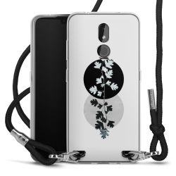 Carry Case Transparent Fabric black/silver