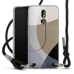 Carry Case Transparent Fabric black/silver