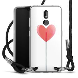 Carry Case Transparent Fabric black/silver