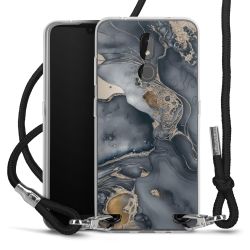 Carry Case Transparent Fabric black/silver