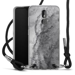 Carry Case Transparent Fabric black/silver