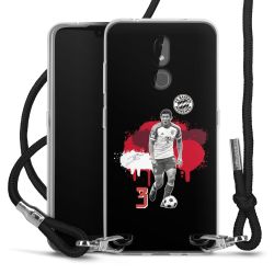 Carry Case Transparent Fabric black/silver