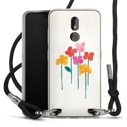 Carry Case Transparent Fabric black/silver