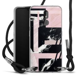 Carry Case Transparent Fabric black/silver