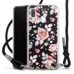 Carry Case Transparent Fabric black/silver