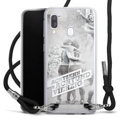 Carry Case Stoff schwarz/silber