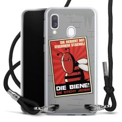 Carry Case Stoff schwarz/silber