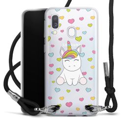 Carry Case Transparent Fabric black/silver