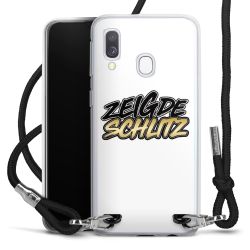 Carry Case Stoff schwarz/silber