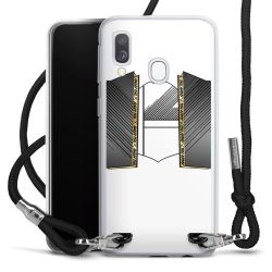 Carry Case Stoff schwarz/silber