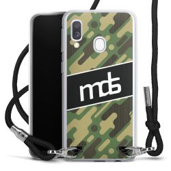 Carry Case Stoff schwarz/silber