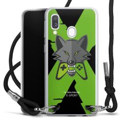 Carry Case Stoff schwarz/silber