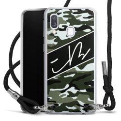 Carry Case Stoff schwarz/silber