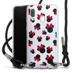 Carry Case Transparent Fabric black/silver