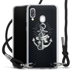 Carry Case Stoff schwarz/silber