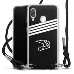 Carry Case Stoff schwarz/silber