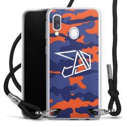 Carry Case Stoff schwarz/silber