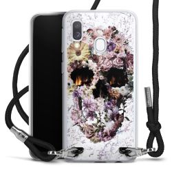 Carry Case Transparent Fabric black/silver