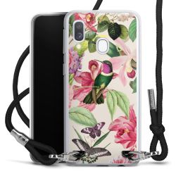 Carry Case Transparent Fabric black/silver