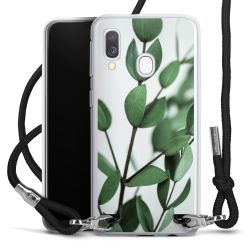 Carry Case Transparent Fabric black/silver