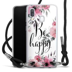 Carry Case Transparent Fabric black/silver