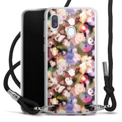 Carry Case Transparent Fabric black/silver