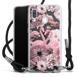 Carry Case Transparent Fabric black/silver