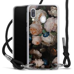 Carry Case Transparent Fabric black/silver