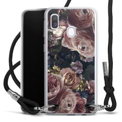 Carry Case Transparent Fabric black/silver