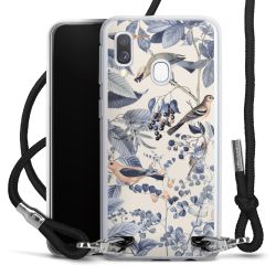 Carry Case Transparent Fabric black/silver