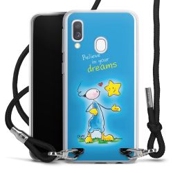 Carry Case Stoff schwarz/silber