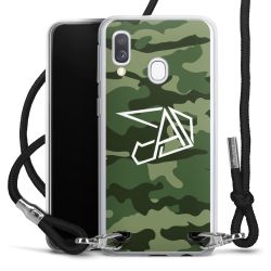 Carry Case Stoff schwarz/silber