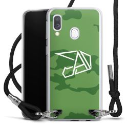 Carry Case Stoff schwarz/silber