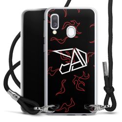 Carry Case Stoff schwarz/silber