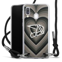 Carry Case Stoff schwarz/silber