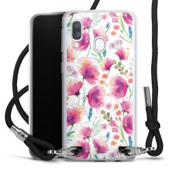 Carry Case Transparent Fabric black/silver