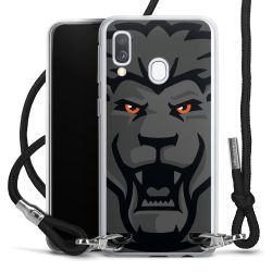 Carry Case Stoff schwarz/silber