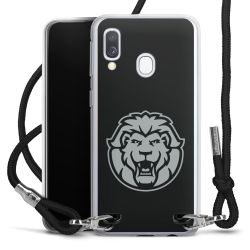 Carry Case Stoff schwarz/silber