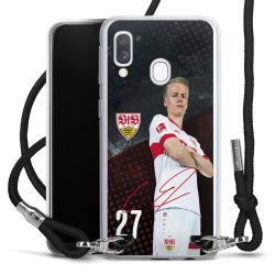 Carry Case Stoff schwarz/silber