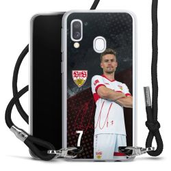 Carry Case Stoff schwarz/silber