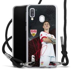 Carry Case Stoff schwarz/silber