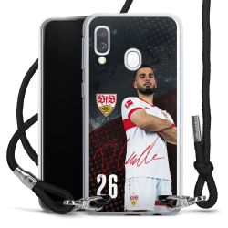 Carry Case Stoff schwarz/silber