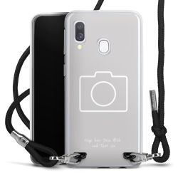 Carry Case Stoff schwarz/silber